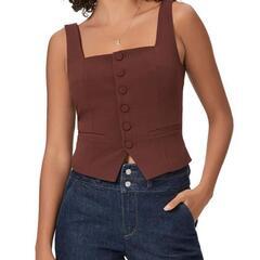 Max  Mara　麻100%ノースリーブブラウスの画像