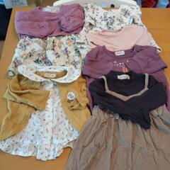 女児80 秋色まとめ売り9点の画像