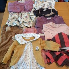 女児80 秋色まとめ売り9点