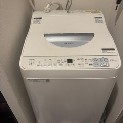 SHARP電気洗濯乾燥機の画像