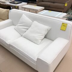 Wa1021  2人用ソファー  ホワイト