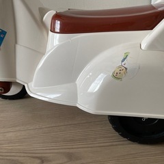お譲りします【中古】足けり乗用玩具 レトロ スクーターの画像
