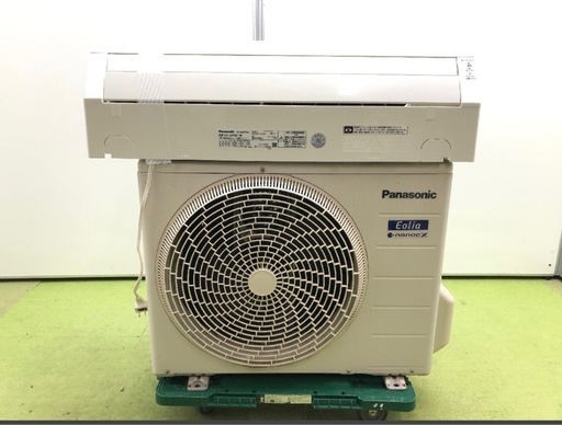 (本体＋工事）PANASONIC CS-J258C-W 2018年製（8畳用）