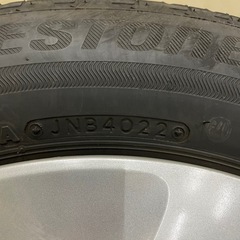 【取引中】2022年製　夏タイヤ　ブリヂストン　ECOPIA  185/60R15  アクア　ヴィッツ　ヤリス　カローラフィルダー　シエンタの画像