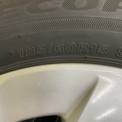 【取引中】2022年製　夏タイヤ　ブリヂストン　ECOPIA  185/60R15  アクア　ヴィッツ　ヤリス　カローラフィルダー　シエンタの画像