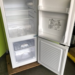 期間限定！直接引取りに限りのお値段！2ドア冷蔵庫　106L 2020年製　ニトリ　NTR-106の画像