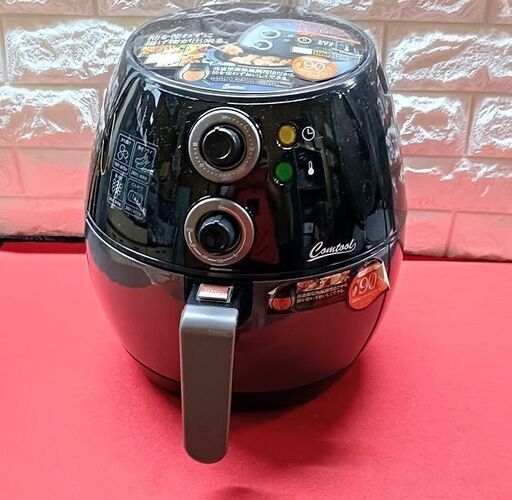 【リサイクルストアスターズ吉野店】【中古品】13年製　CBジャパン　NON OIL FRYER ノンオイルフライヤー　TOM-01