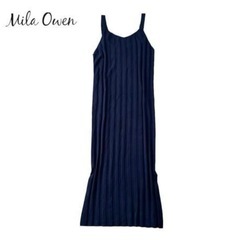 Mila Owen ニット キャミソールロングワンピース