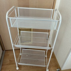収納ラック 3段 ニトリの画像