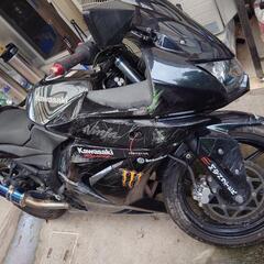 Ninja250R 転倒車　走ります。の画像