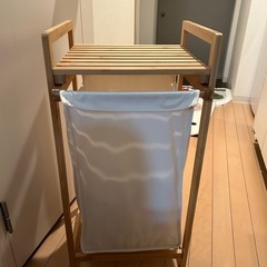 [無料]竹の洗濯かご