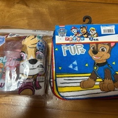 パウパトロール　ハンカチ・お手拭きセット