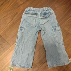 GAP 　キッズ　デニムハーフパンツ　130サイズの画像