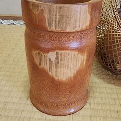 No.95　竹の花入れ3個差し上げますの画像
