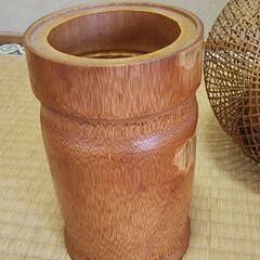 No.95　竹の花入れ3個差し上げますの画像