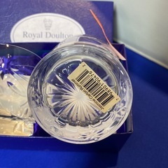 RoyalDoulton ペアロックグラスの画像