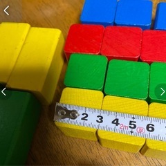 【50ピース】52個有りHEROS カラフル積み木の画像