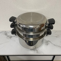 アムウェイ鍋 Queen cook フルセットの画像