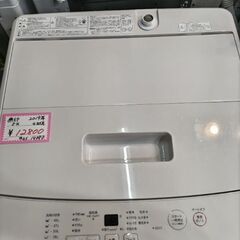 MUJI  無印　全自動電気洗濯機　2019年　5.0kの画像