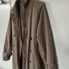 レディース トレンチコート サイズLの画像