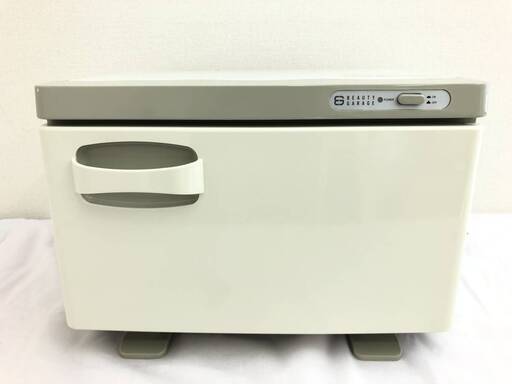 JT517 タオルウォーマー ビューティーガレージ TW-7F おしぼり蒸し器 タオル蒸し器 ホットタオル 店舗 理容 通電動作OK 中古現状品 現地引き取りのみ