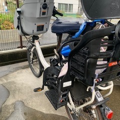 子供乗せ電動自転車（ジャンク品）
