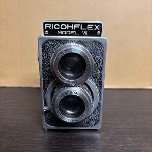 s1007602 動作未確認 RICOH RICOHFLEX MODEL Ⅶ リコーフレックス 二眼レフカメラ 二眼レフ 1954年 昭和 カメラ 撮影 レトロ 中古品