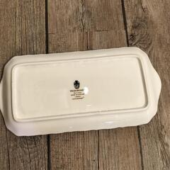 ウエッジウッド　WEDGWOOD　ホワイト長方形皿の画像