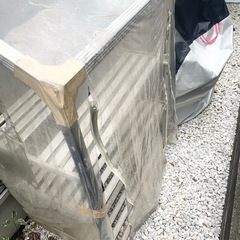 アルミ温室　フラワーハウス小春　ビニールハウス　小型温室　ベランダ　軽量　 の画像