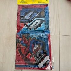 仮面ライダービルドのハンカチ　新品の画像