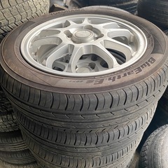 YOKOHAMA 夏タイヤ　155/65R14 タイヤ　2023年製　バリ溝