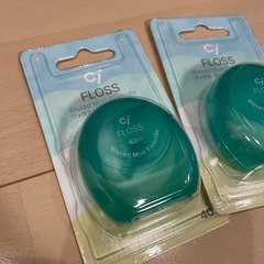 【新品未開封】ciフロス　ミントフッ素加工✖️2の画像