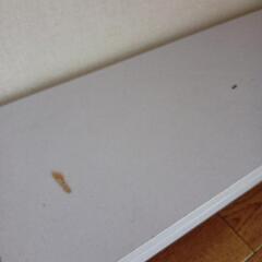 棚付きデスク（テレワークや資格勉強に）の画像