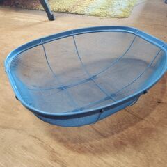 レトロ 亀型ザル 亀ザル ザル ざる 水切り オブジェ　/HJ-...