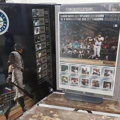 イチロー記録達成記念プレミアムフレーム切手セット 1007-016の画像