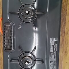 ★ジモティ割あり★ Paloma ガステーブル　LPガス  18年製 動作確認／クリーニング済み MT2505の画像