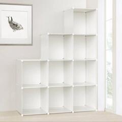 【お譲り先決定】Vacplus 収納棚　９ボックスの画像