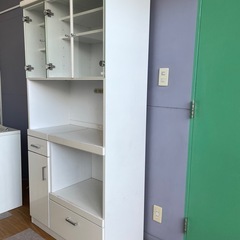 ニトリ　キッチンボード（食器棚）の画像