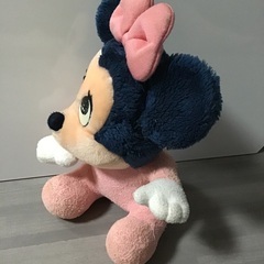 ベビーミニーぬいぐるみの画像