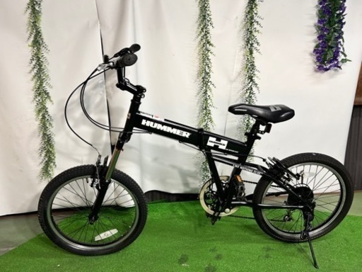 No.240 HUMMER 20インチ 折りたたみ自転車整備済み