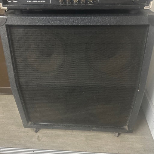 ハイゲインベッドアンプ120w(BUGERA 333XL INFINIUM)&ベッドアンプスピーカー PEAVEY 412MS  SE