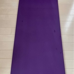 極厚ヨガマット10mm紫パープル+ケースの画像