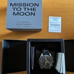 オメガ　スウォッチ　ミッショントゥーザムーン  
OMEGA×S...