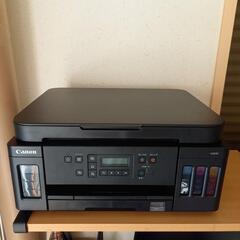CanonプリンタG6030 0ブラック替えインク付き