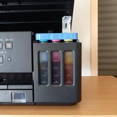 CanonプリンタG6030 0ブラック替えインク付きの画像