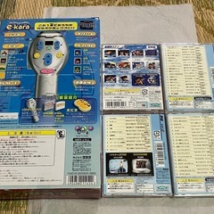 （決まりました）e・kara（イーカラ） 専用カートリッジ4種 セット/TAKARA/カラオケ/動作未確認の画像