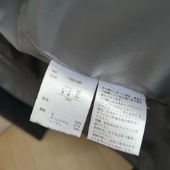 GALLORIA ノーカラーコートの画像