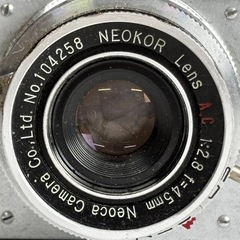 s1007605 動作未確認 フィルム無し NEOCA ネオカ 35-IIIS フィルムカメラ 撮影 レトロ コンパクトカメラ 中古品の画像