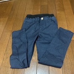 130 女児デニム　ウエストゴム