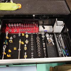 R6.10.25まで【中古】整備士 工具 MAC KTC ローラーキャビネットの画像